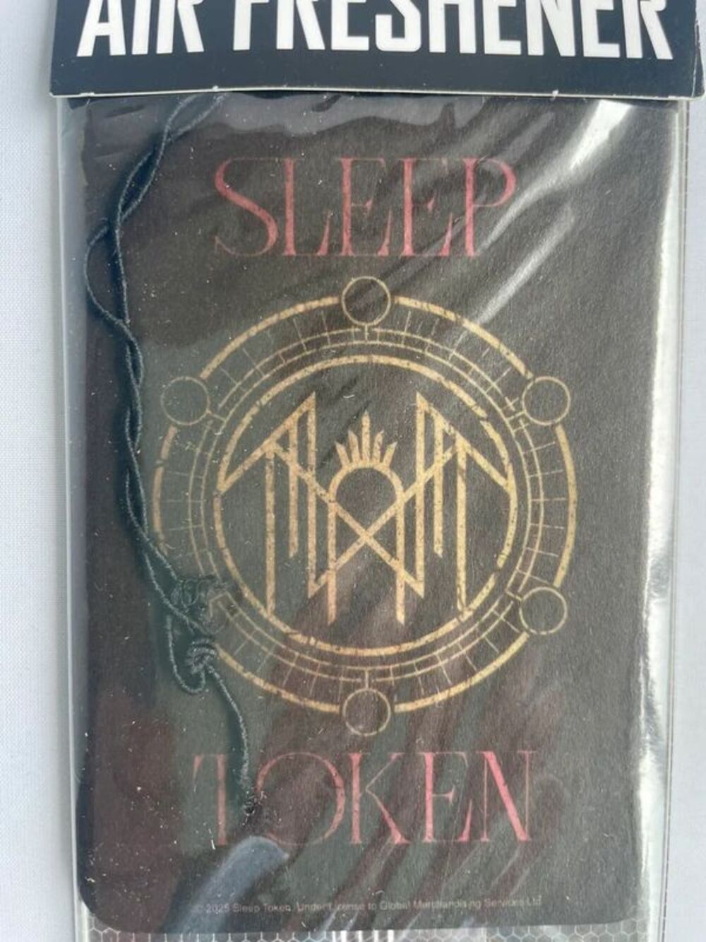 Sleep Token band Logo Air Freshener, New Sealed